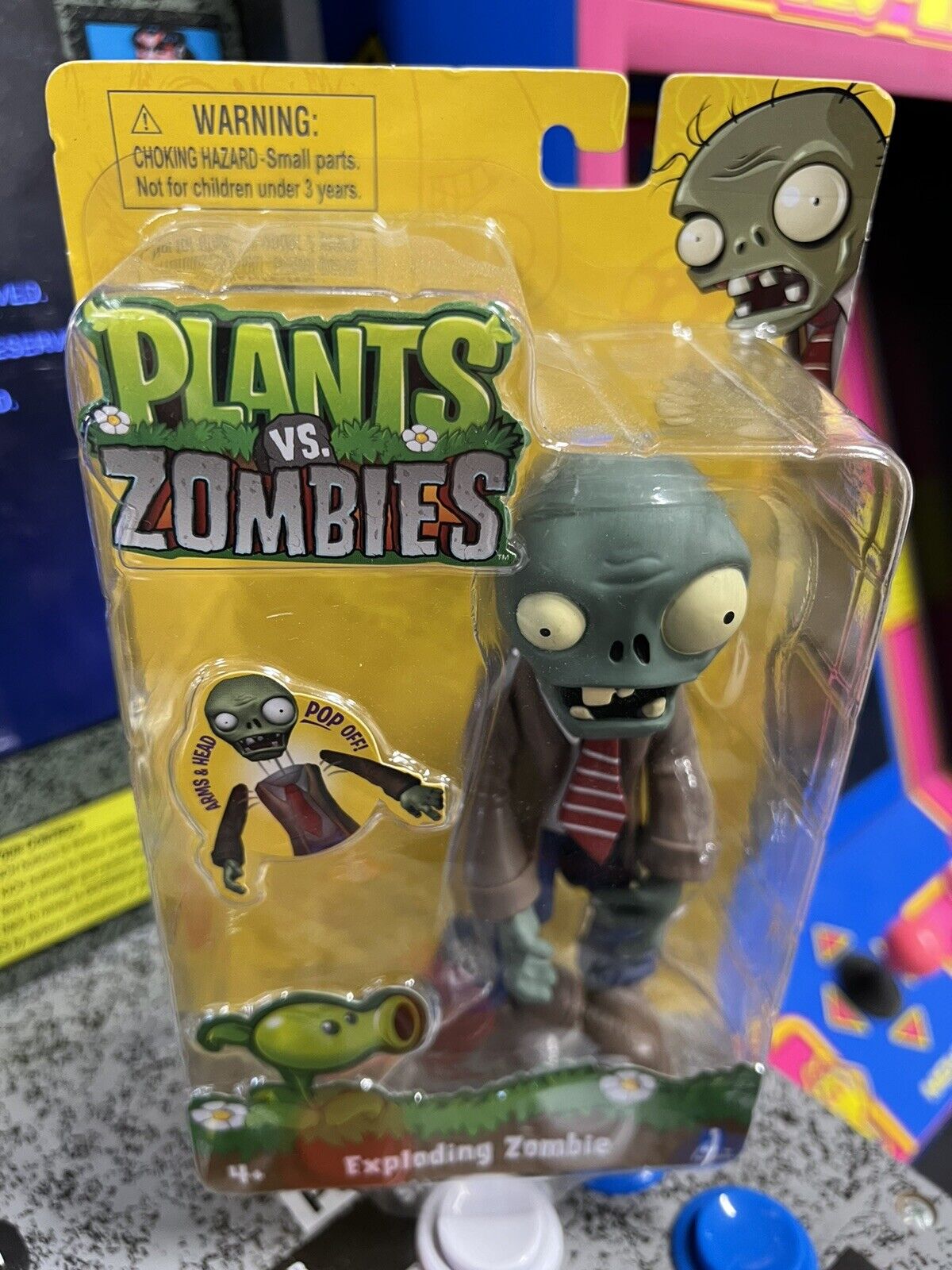 PLANTS VS. ZOMBIES EXPLODING ZOMBIE - RARE - In sealed box