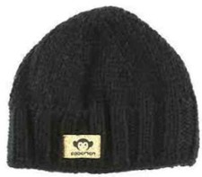 Appaman L99966 Boys Black Soft Cable Knit Hat Size Small