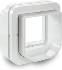 SureFlap DualScan Microchip Cat Door - Door Opening is 4 3/4" H x 5 5/8" W