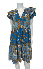 Ulla Johnson Gail Dress in Lapis Size 4