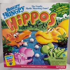 VTG Hungry Hungry Hippos Game - 2000 - Original Box - Milton Bradley Hasbro