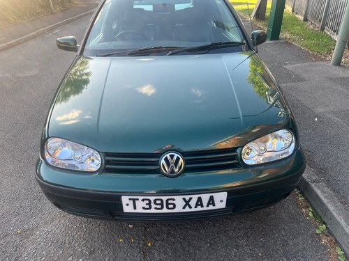 VOLKSWAGEN GOLF KARMANN 1.6 CONVERTIBLE PETROL MANUAL GREEN 2 DOOR 1999 - Picture 2 of 24