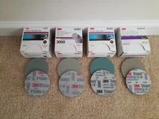3M Trizact Hookit Foam Discs 3" 1000•3000•5000•8000 grit. 8 Disc Kit