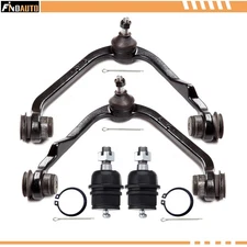 Fits Ford F-150 F-250 Expedition 2WD 4PCS Front Upper Control Arm Ball Joint Kit