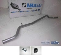 Imasaf Auspuff Endrohr für Ford Transit (T_ ) 2.5 D 52KW Kurz Bj.88-92