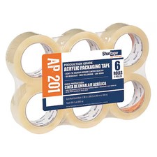 Shurtape 232518 Packaging Tape, 48Mm W, 100M L, 2 Mil Thick, Clear, Standard