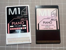 Korg PCM Data Memory Program Card MSC-05 MPC-05 Set Piano