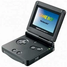 NINTENDO GAME BOY ADVANCE SP BLACK SYSTEM