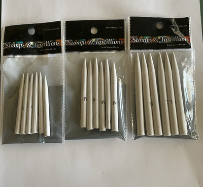 Jack Richeson Tortillions - Lot of small pack of 6 Med pack of 6 Large pack of 6