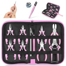 Jewelry Pliers Set Jeweler Making Tools for Adults,11pcs Professional Jewelry...