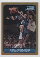 2006-07 Bowman Draft Picks & Stars Chrome Gold Refractor 33/50 Will Blalock 9bp
