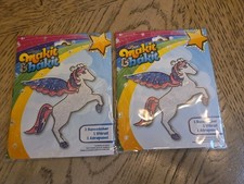 Colorbok Makit  Bakit Suncatcher Kit Pegasus Lot Of 2 Suncatchers Pegasus New