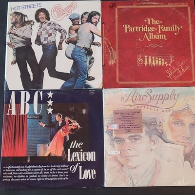 Chicago Partridge Family ABC Air Supply LP Vinyl Record Pop Rock Classic