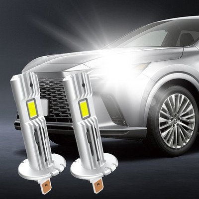 AUXITO GF H1 Series LED Cars Headlight Bulbs White Bright Low High Beam 2x