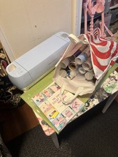 Cricut Explore Air 2 DIY Cutting Machine CXPL202 and materials, tools, etc