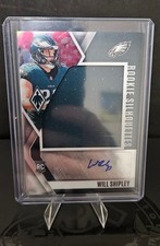 2024 Panini Phoenix Rookie Silhouettes #RS-WSY Will Shipley RC AU MEM /299 SP JL