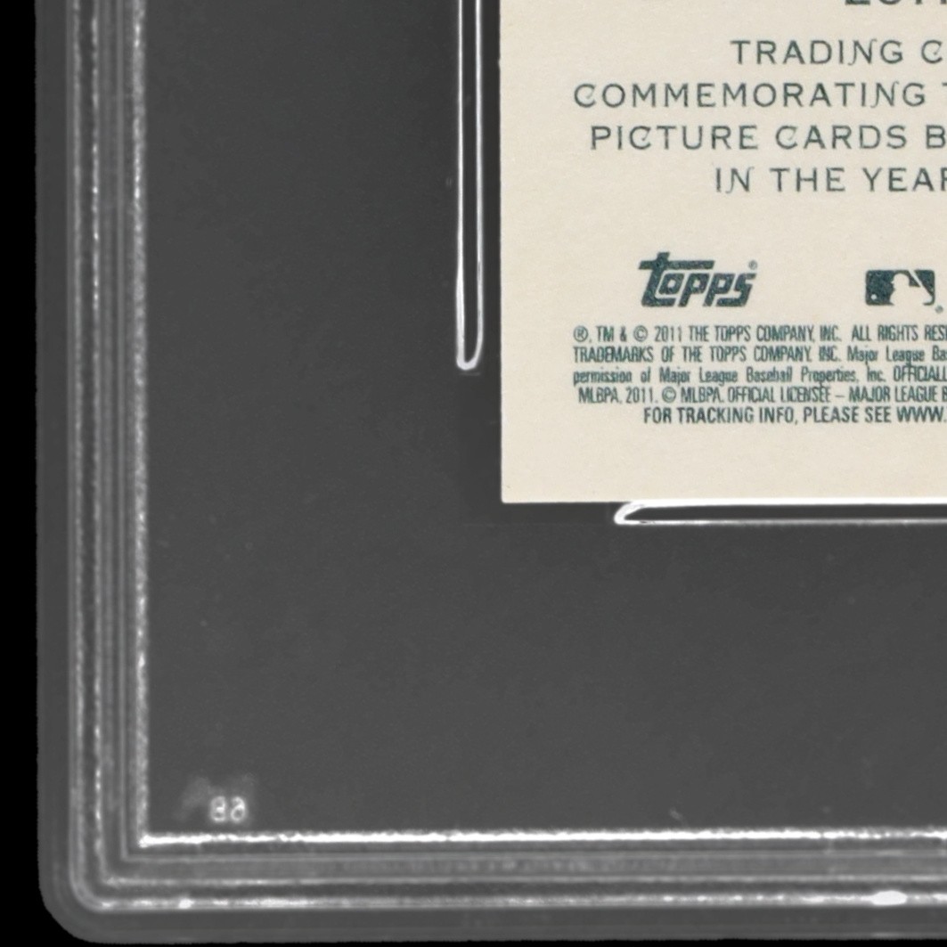 2011 Topps Allen And Ginter Freddie Freeman #198 PSA 10 Mini A And G Back RC view 10