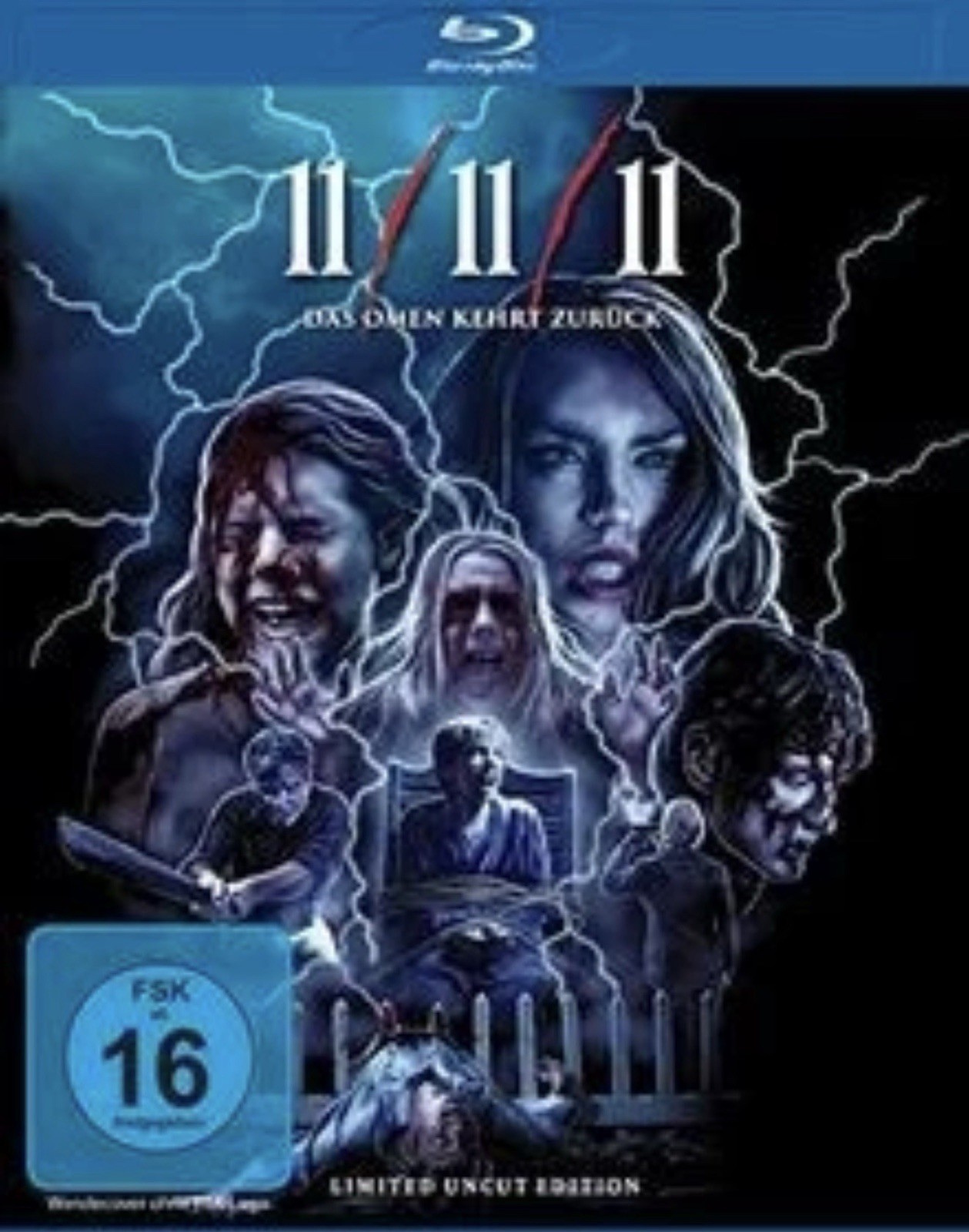 11/11/11 Das Omen Kehrt Zurück Uncut Region B German Import English Option