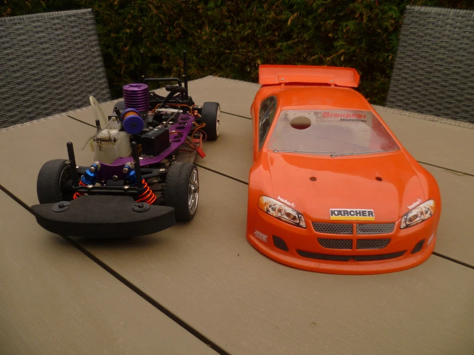 Vintage RC HPI Carson CS-4  Verbrenner Auto 1:10 - Bild 2 von 4