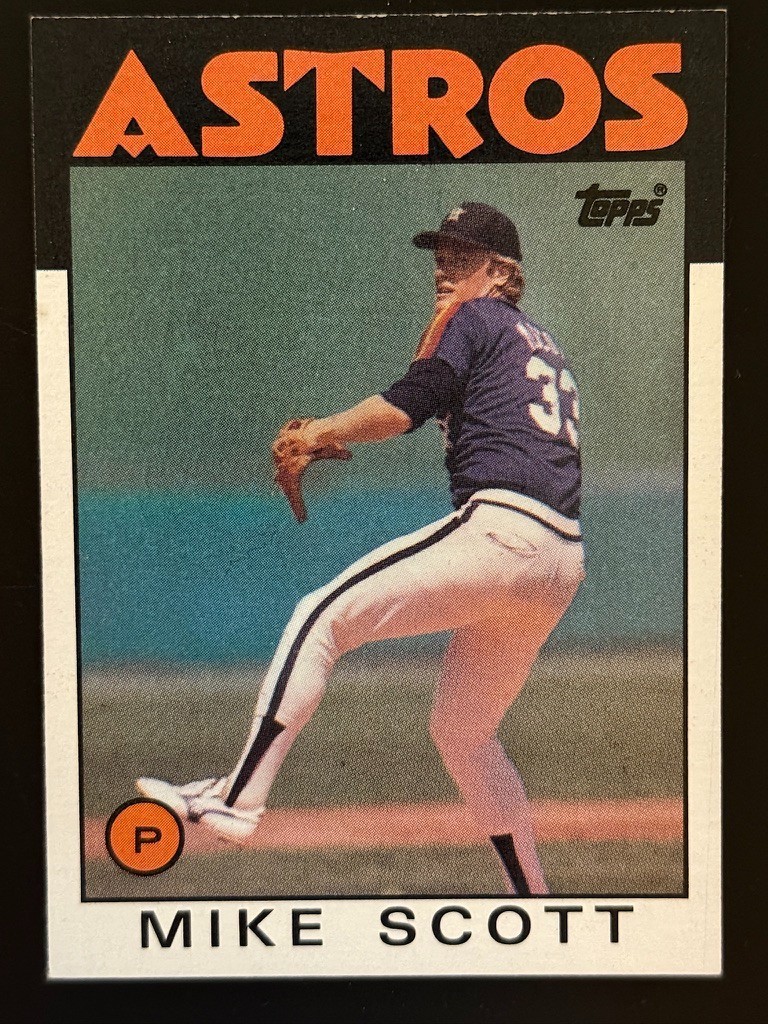 1986 Topps  HOUSTON ASTROS | Choose Your Card | Free Ship | Buy 4 + 2 Free