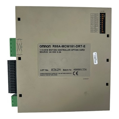 OMRON R88A-MCW151-DRT-E CONTROLLER CARD -OVP/refurbished-