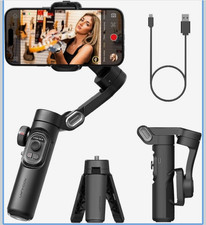 AOCHUAN Phone Gimbal Stabilizer 3-Axis Smartphone Foldable Handheld Gimbal for i