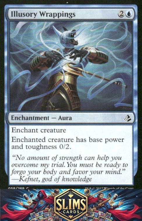 Magic the Gathering MTG Amonkhet Illusory Wrappings #58 Buy 2 Get 1