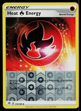 Pokemon Card Darkness Ablaze Heat Fire Energy 174/189 Uncommon Reverse Holo