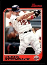 Terry Steinbach 1997 Bowman #226 Twins MLB READ FREE SHIPPING AutographDen