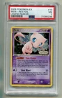 2006 POKEMON EX LEGEND MAKER MEW #10/92 REVERSE STAMPED HOLO FOIL PSA 7  P1