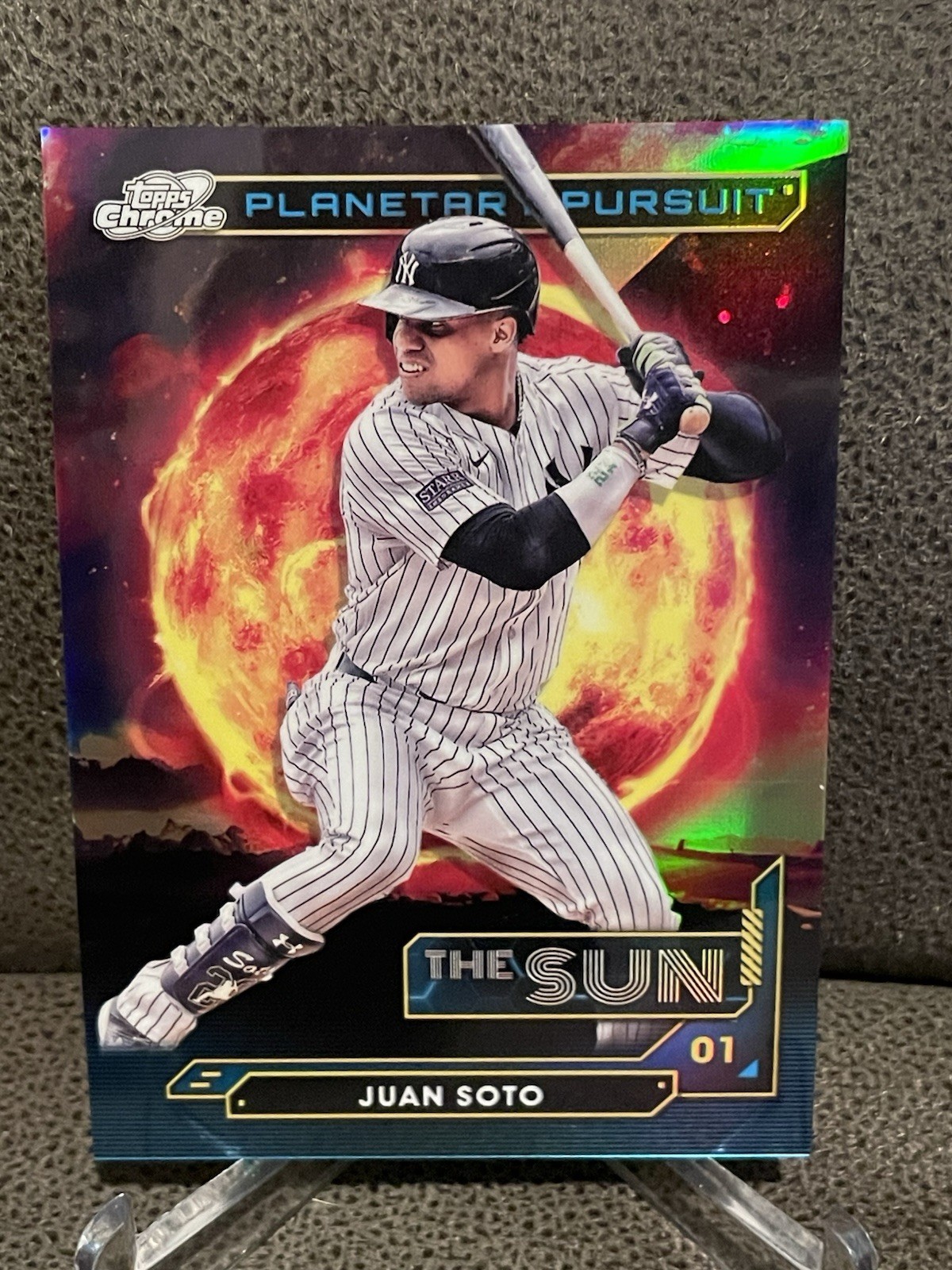 🔥Juan Soto 2024 Topps Cosmic Chrome Planetary Pursuit The Sun #PPS-10 New York