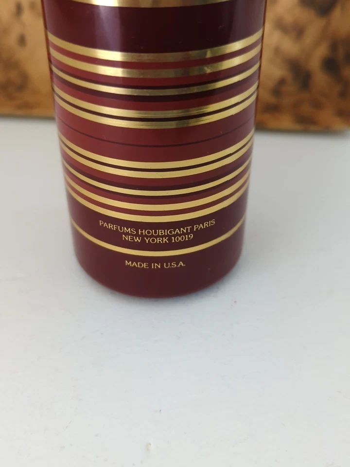 De colección Difícil de Encontrar Houbigant Raffinee Talc Perfume Bote Agitador 3.75 OZ Sin Sellar COMPLETO Foto 4 de 4