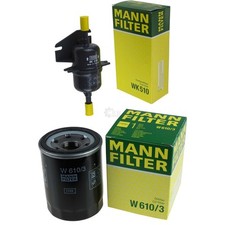 MANN-FILTER Filtersatz Ölfilter Kraftstofffilter für Fiat Seicento/600 1.1