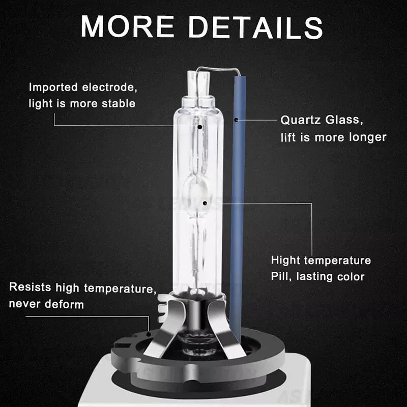 Volkswagen Sharan 7N Desde 2010+ Par de Bombillas D3S 35W Xenón Luz Azul Hielo 8000K Foto 3 de 4