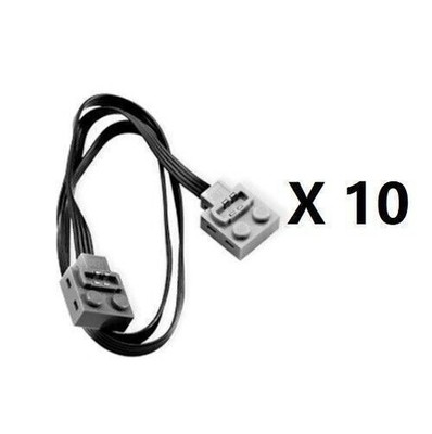 Extension Wire 8886 25cm or 8871 50cm For LE GO Technic Assembled Toy Part