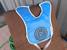 1960-70's BILL Walters LEATHER CZ Chest PROTECTOR Vintage MX MotoCross LIKE NEW