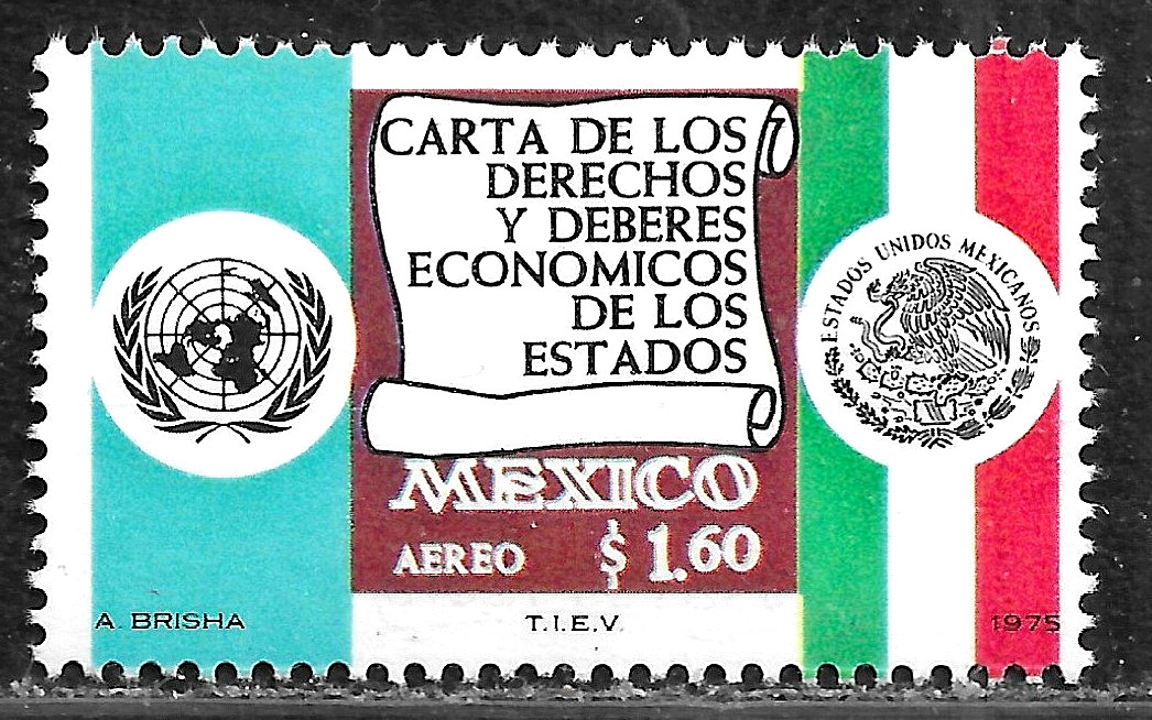 HICK GIRL- MNH. MEXICO STAMP   SC#C457   1975   ECONOMIC RIGHTS    Z122