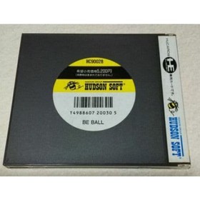 PC Engine HuCARD Be Ball Chew Man Fu Puzzle Action Game Vintage 1990 Japan Used