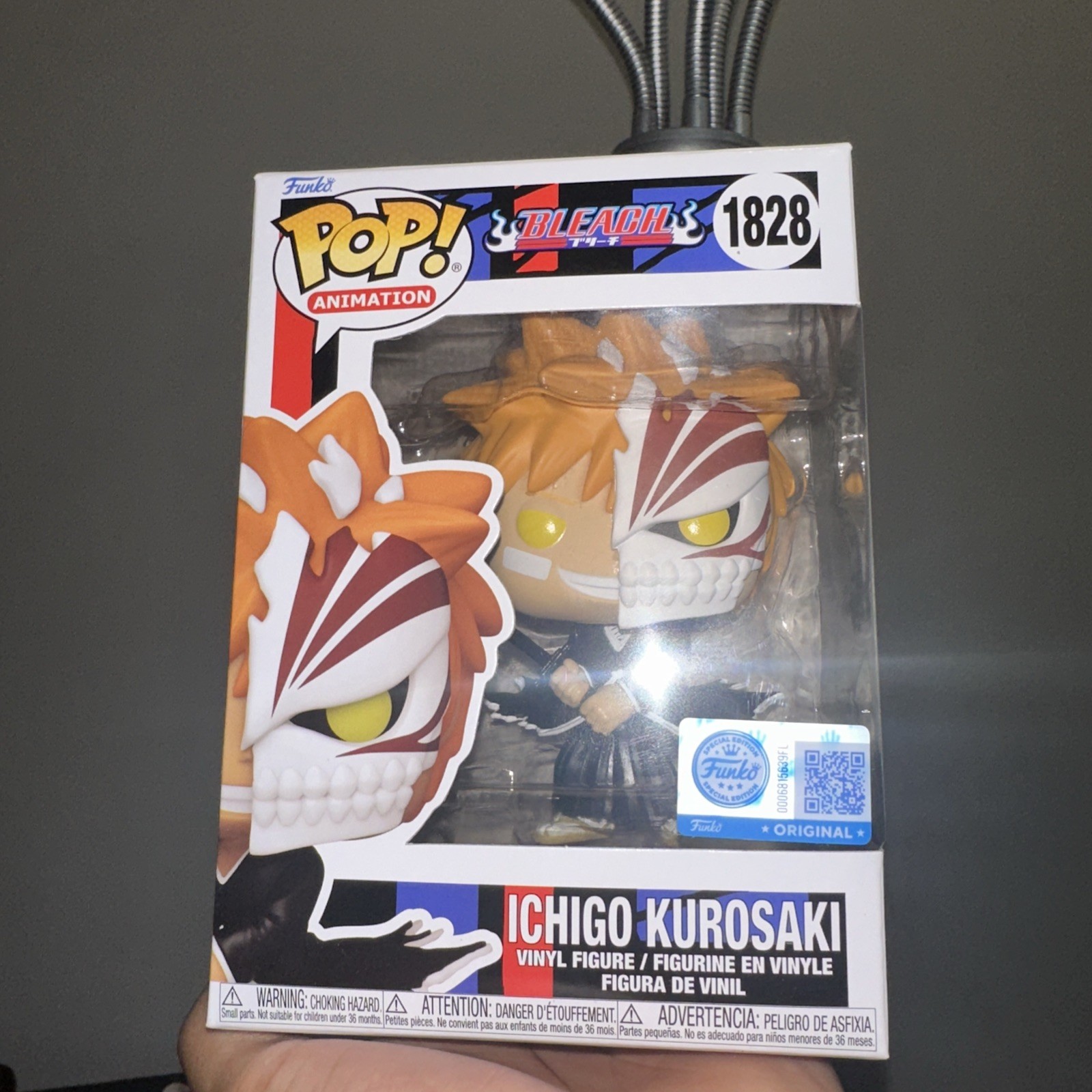 Funko Pop! Bleach: Ichigo Kurosaki (Half Face) - GameStop (Exclusive) #1828