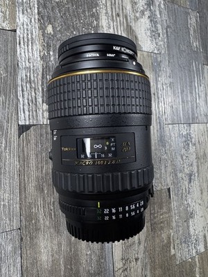 Tokina AF 100mm f2.8 AT-X PRO D Macro IF Lens Nikon Tested