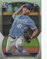 2023 Bowman Draft #BDC-161 Coleman Picard Chrome Refractor