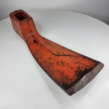 Warwood Track Adze Head 12.5"x4" Railroad Hewing Adze Hoe Orange BNI Railway