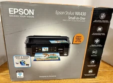NEW Epson Stylus NX430 Small All-In-One Inkjet Printer.