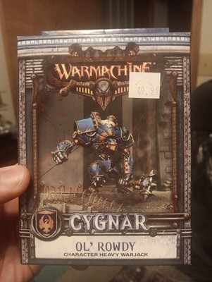 Warmachine Cygnar Ol' Rowdy Character Heavy Warjack Plastic NEW PIP 31053