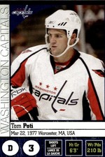 2008-09 Panini NHL Hockey Card # 132 Tom Poti