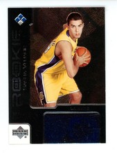 2004-05 Upper Deck Black Diamond Sasha Vujacic RC #173 Lakers