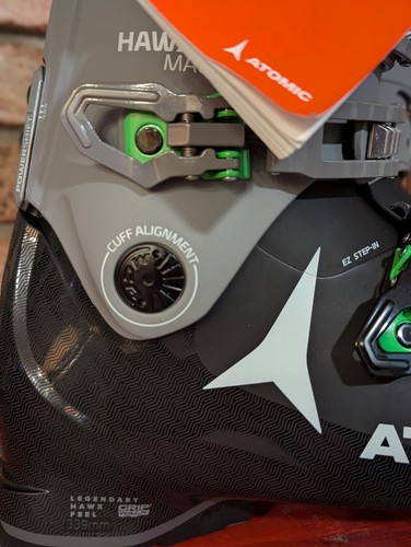 Atomic Hawx Magna 110 - Botas de esquí - Talla 29/29,5 - Negro/Verde ajuste ancho - Imagen 3 de 6