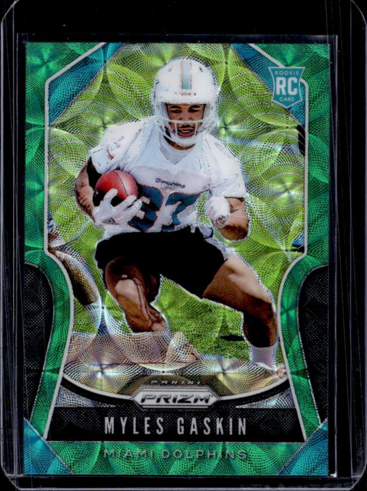 Myles Gaskin Panini Prizm #334 Green Scope