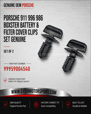Porsche 911 996 986 Boxster Battery & Filter Cover Clips Set Genuine 99959004540