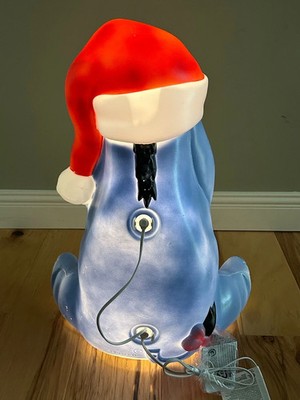 Disney EEYORE Winnie the Pooh Blow Mold 22 Inch Christmas Blowmold